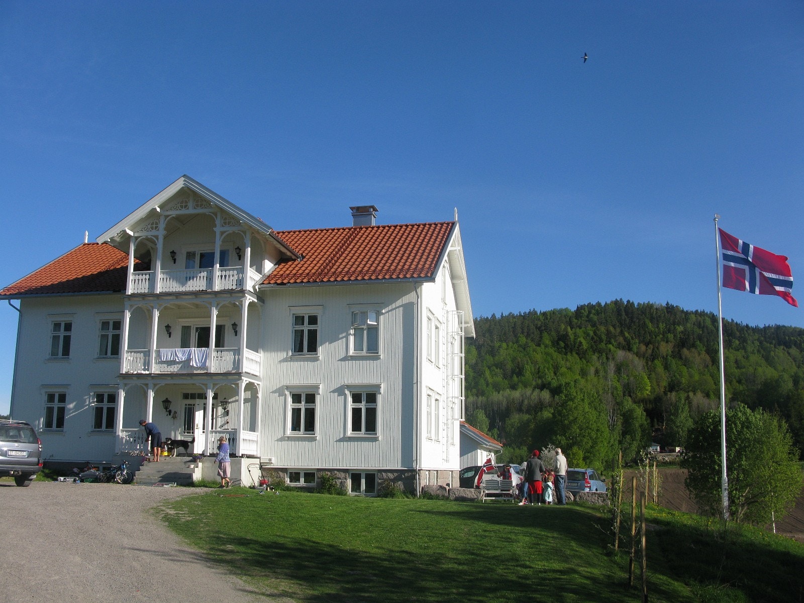 Hovedhuset på Bakke gård Galleribilde