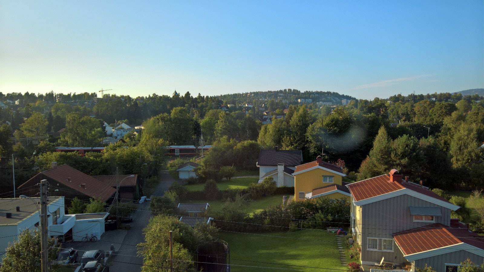 Utsikt fra soverommene Galleribilde