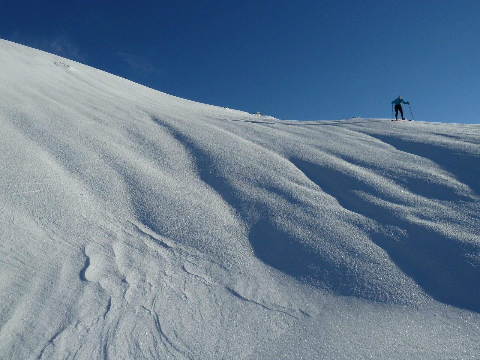 Turområde vinterstid Galleribilde