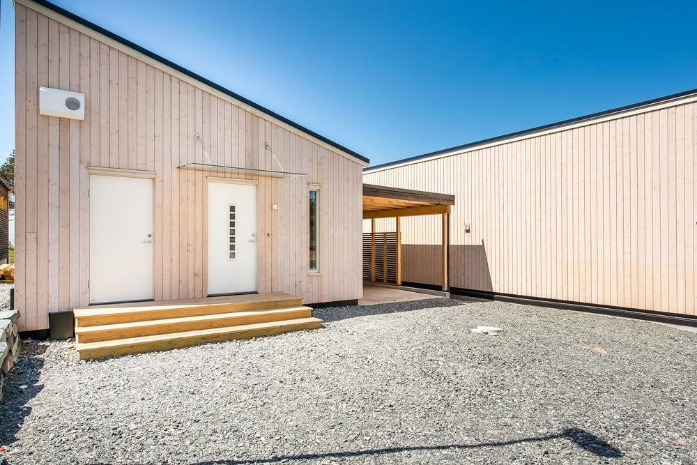 Hovedentre og bi-inngang Galleribilde