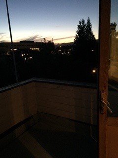 Utsikt balkong Galleribilde