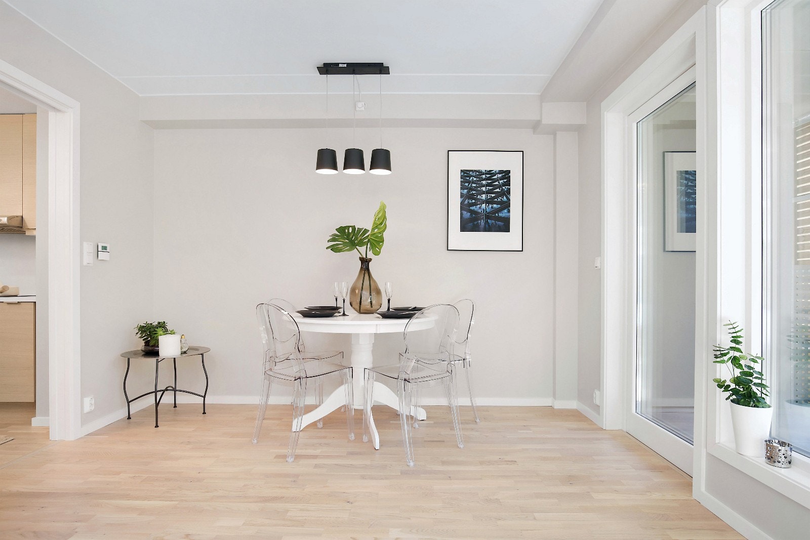 Stue med spiseplass Galleribilde