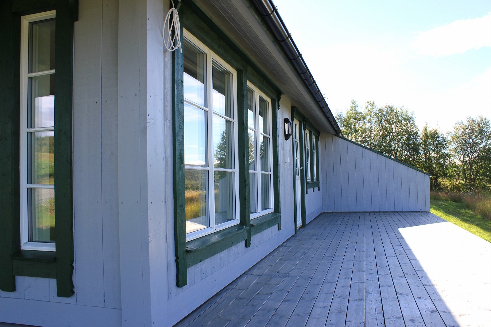 Stor veranda Galleribilde