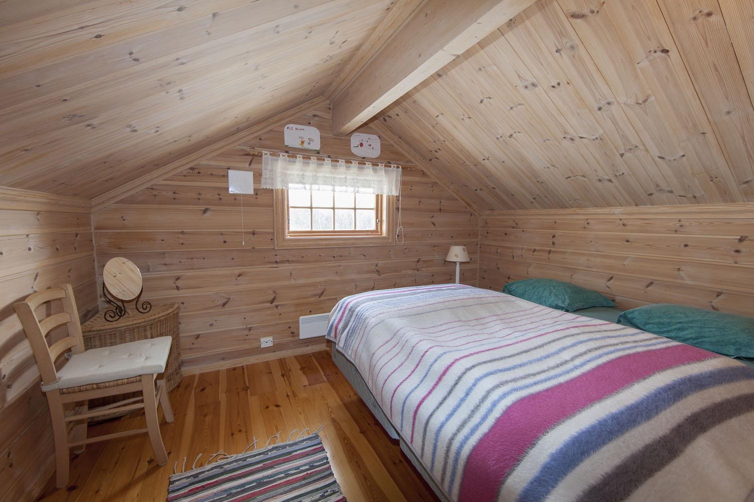 Soverom på hems Galleribilde