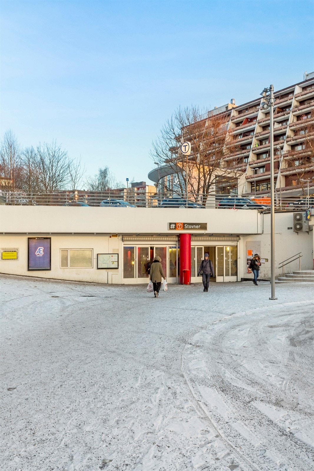 Stovner T-bane Galleribilde