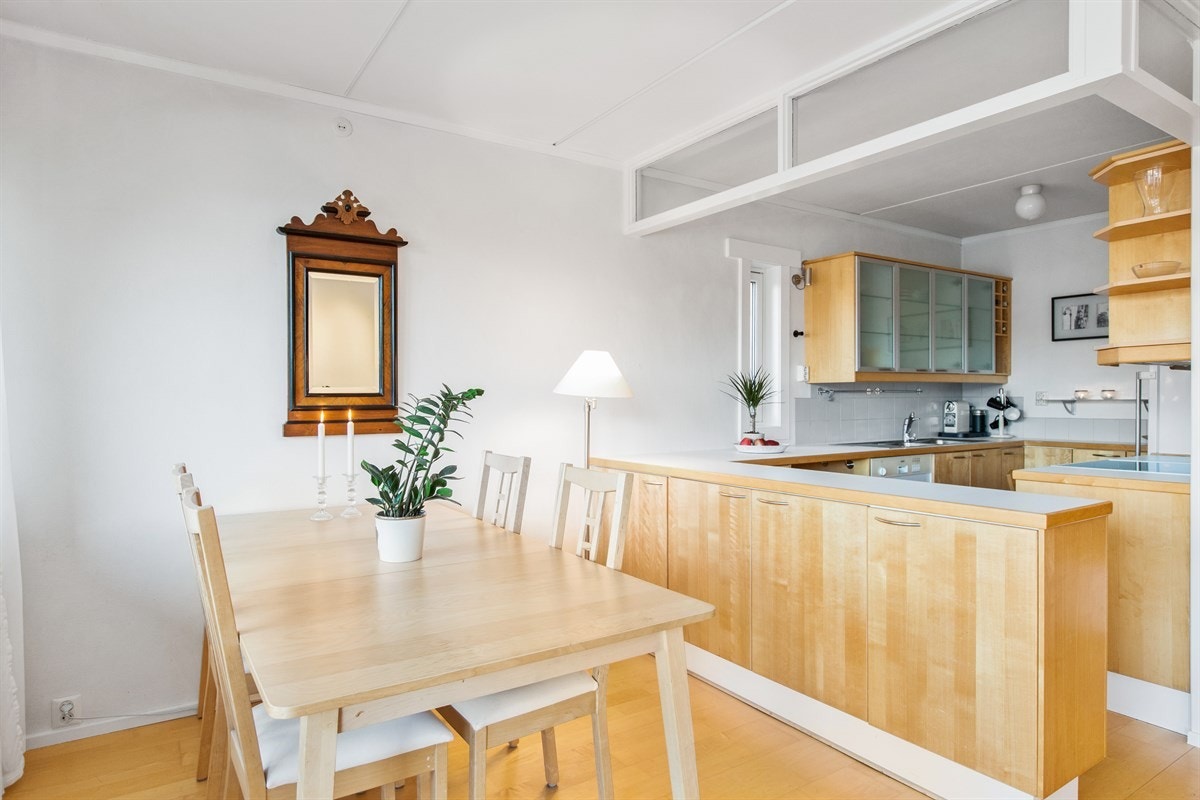 Kjøkken | Delvis adskilt fra stuen Galleribilde