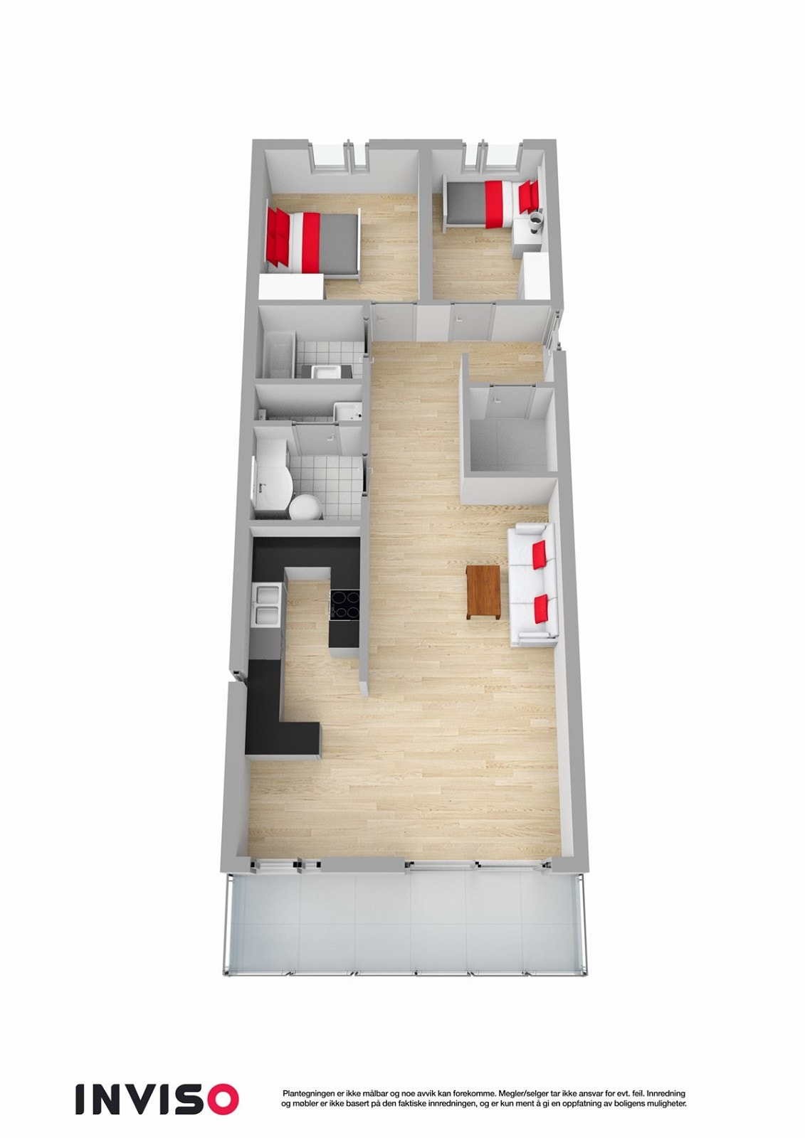 Plantegning | 3D Galleribilde