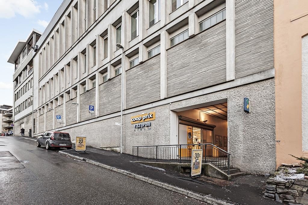 Kort vei til nærbutikken. Galleribilde