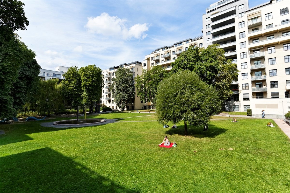 Idylliske Pilestredet Park Galleribilde