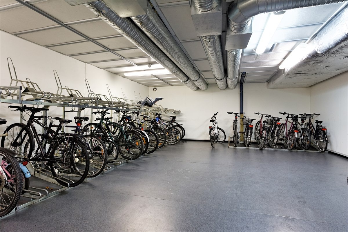 Felles sykkelrom Galleribilde