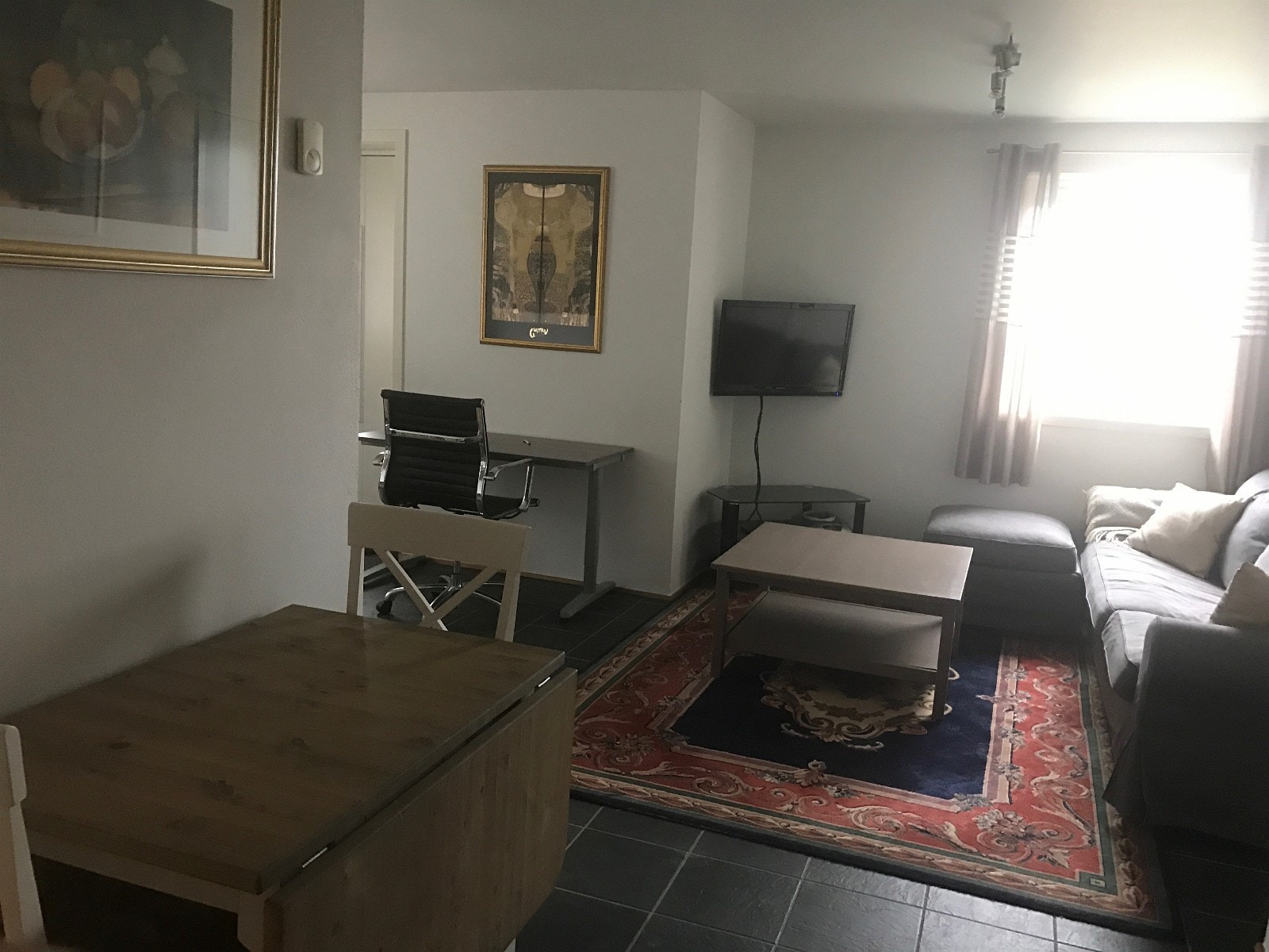 From kitchen towards living room Galleribilde