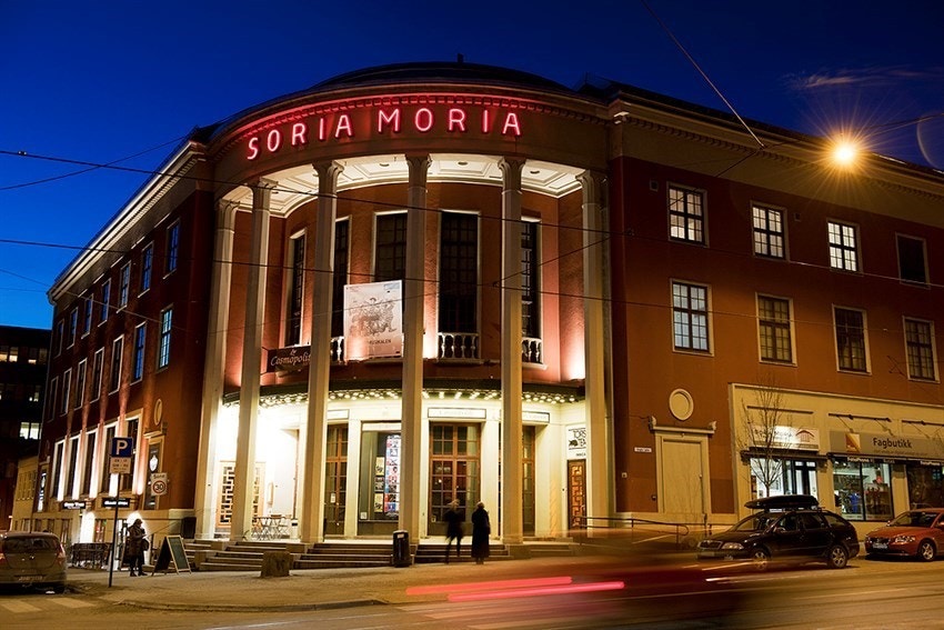 Kulturslottet Soria Moria med konseptet HVASKJER med egen restaurant, bar, scene og spillrom. Galleribilde