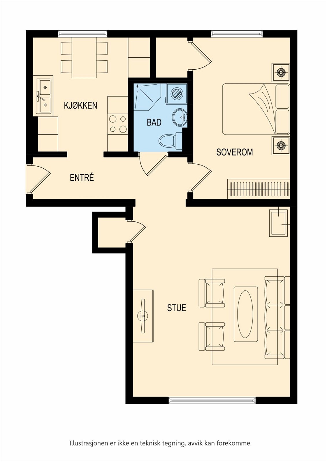 - Planløsning - Galleribilde