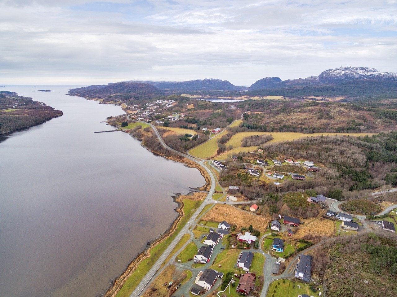 Flyfoto av tomten Galleribilde