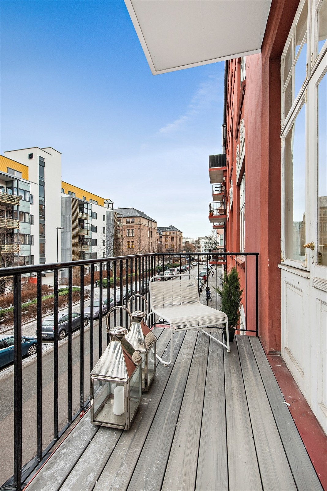 Balkong med utgang fra hovedsoverom Galleribilde