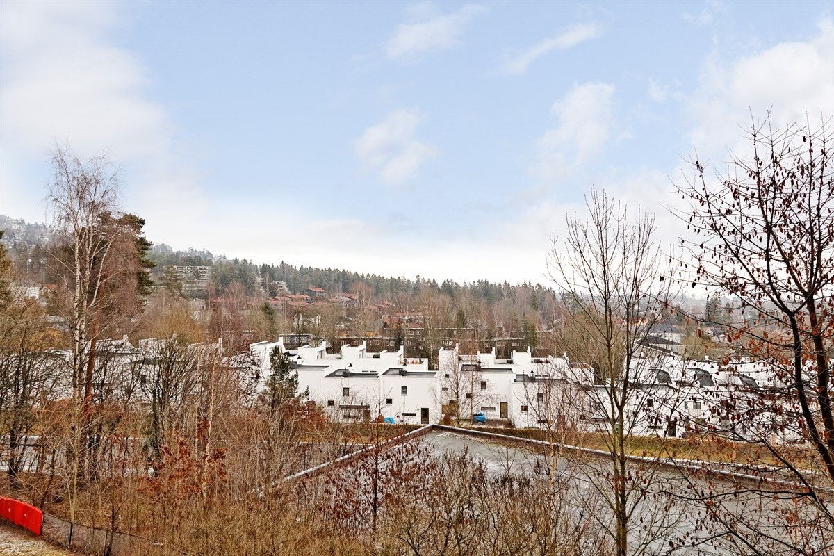 Utsyn fra balkongen Galleribilde