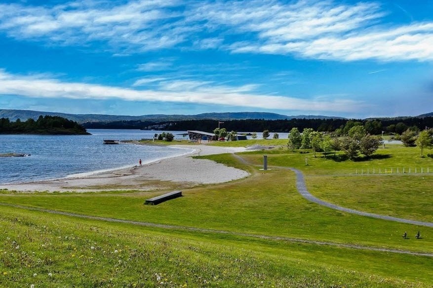 Nansenparken og Storøya Galleribilde
