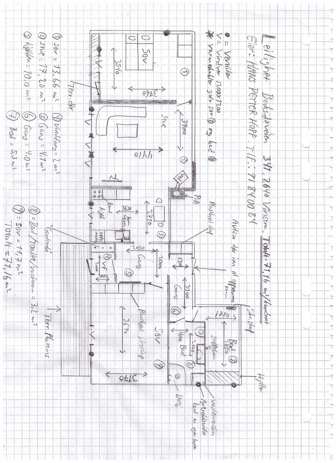 Planløsning. Galleribilde