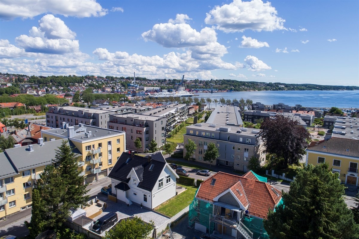 I Tordenskiolds gate 3 vil du bo på Jeløys mest sentrumsnære del. Galleribilde