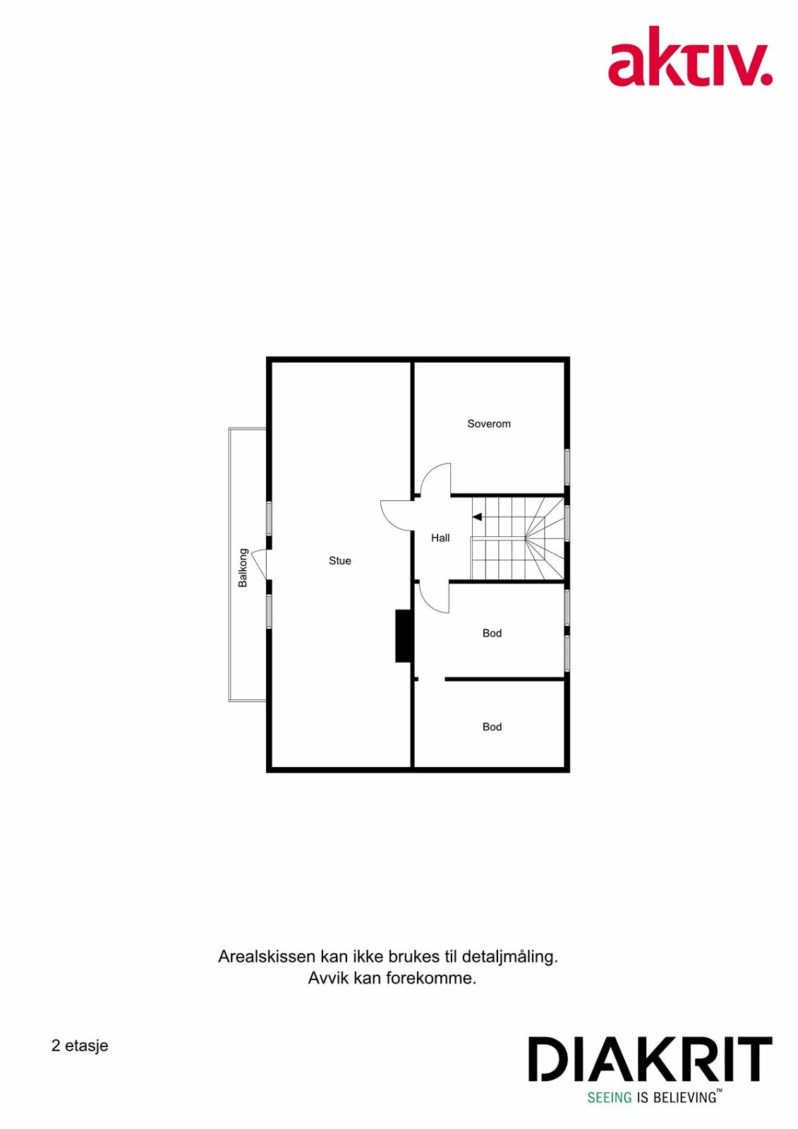 Plantegning 2D Galleribilde