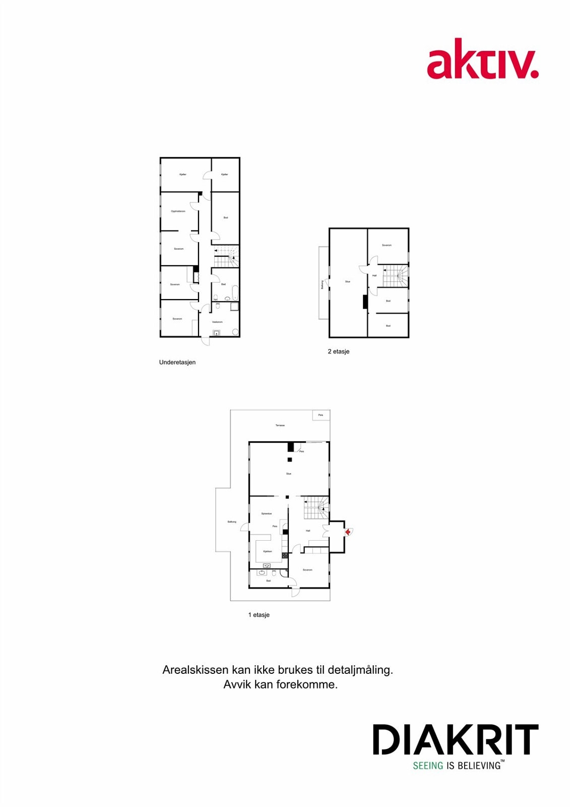 Plantegning 2D Galleribilde