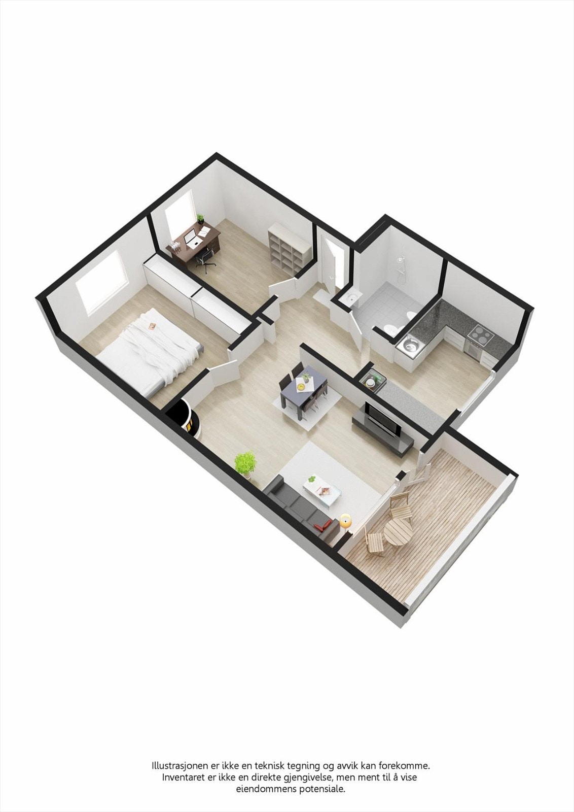 - Plantegning - Galleribilde