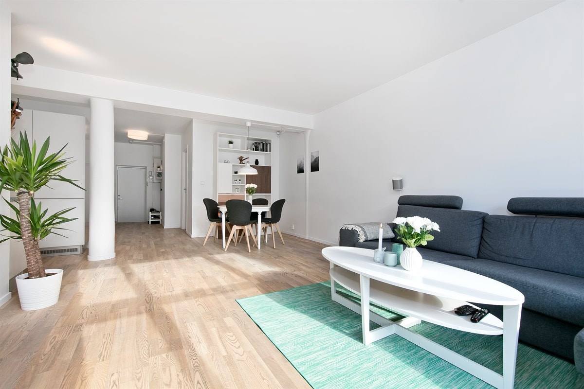 Platous gate 11 B - nyere rehab. leilighet med fabrikkpreg som søyler, studiovinduer, god takhøyde og åpne løsninger Galleribilde