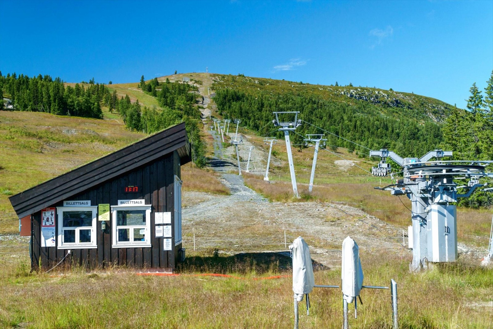 Bualie Skisenter, rett i nærheten. Galleribilde