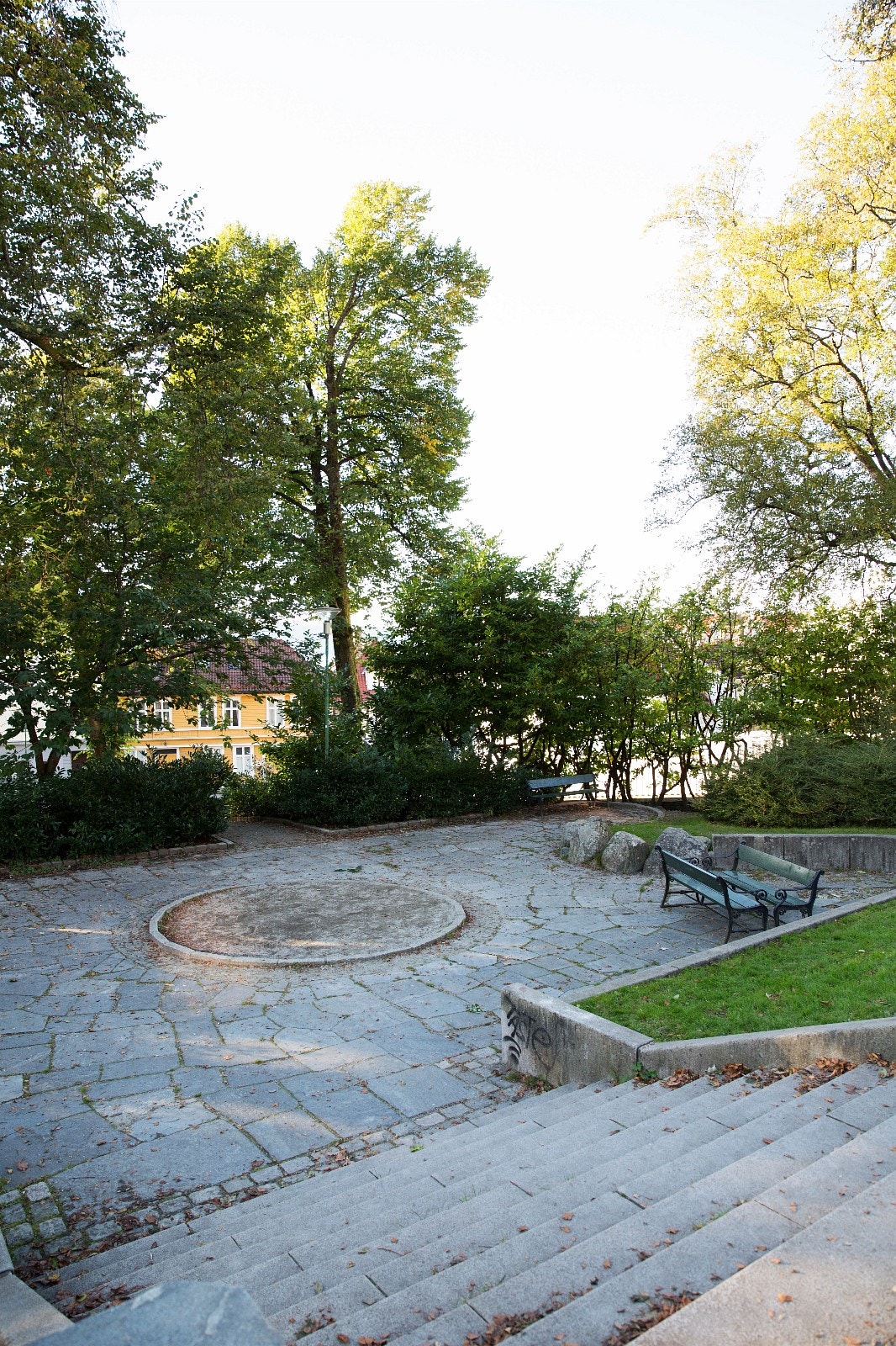 parkområde i nærheten Galleribilde