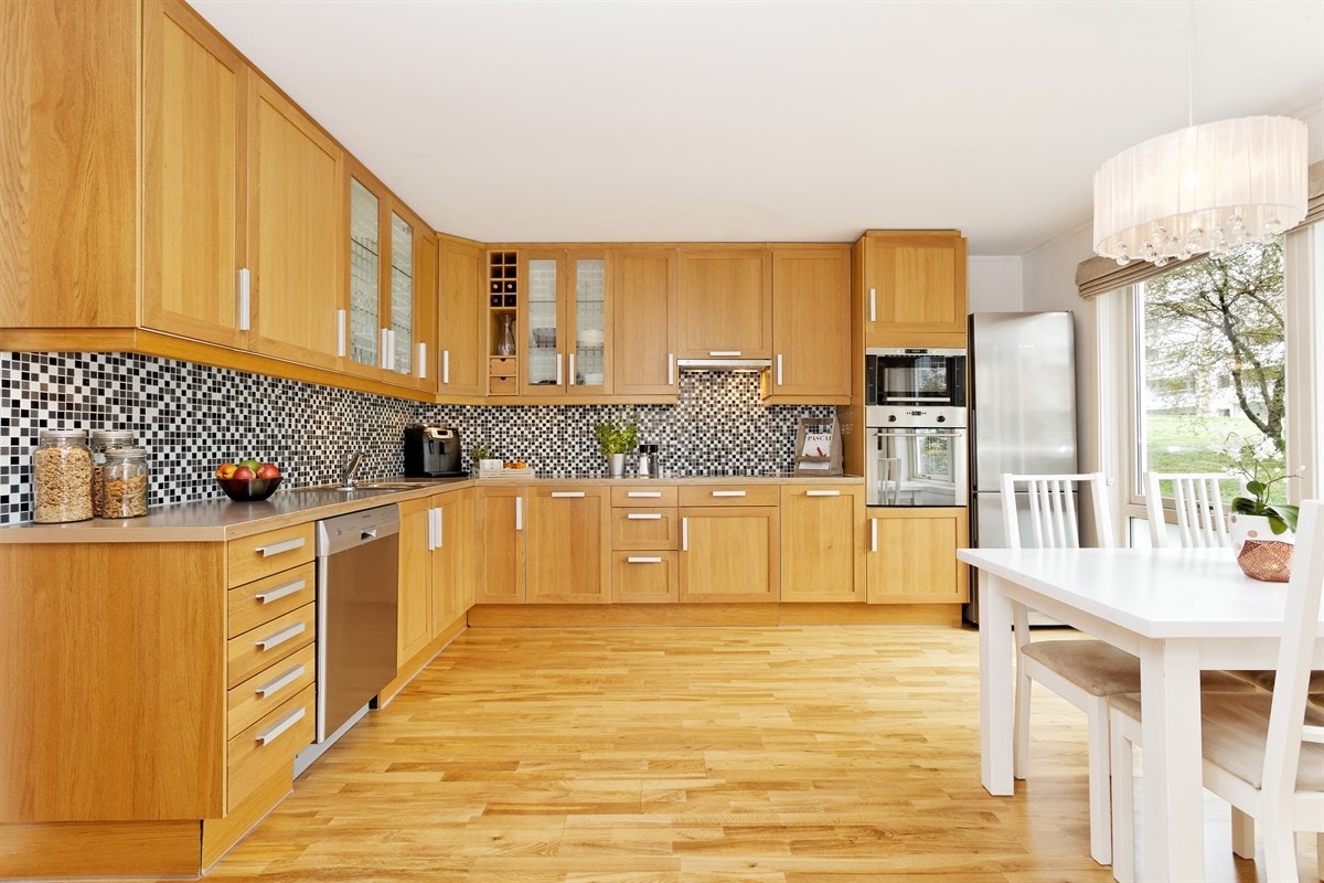 Kjøkkenet ble pusset opp i 07/08 Galleribilde