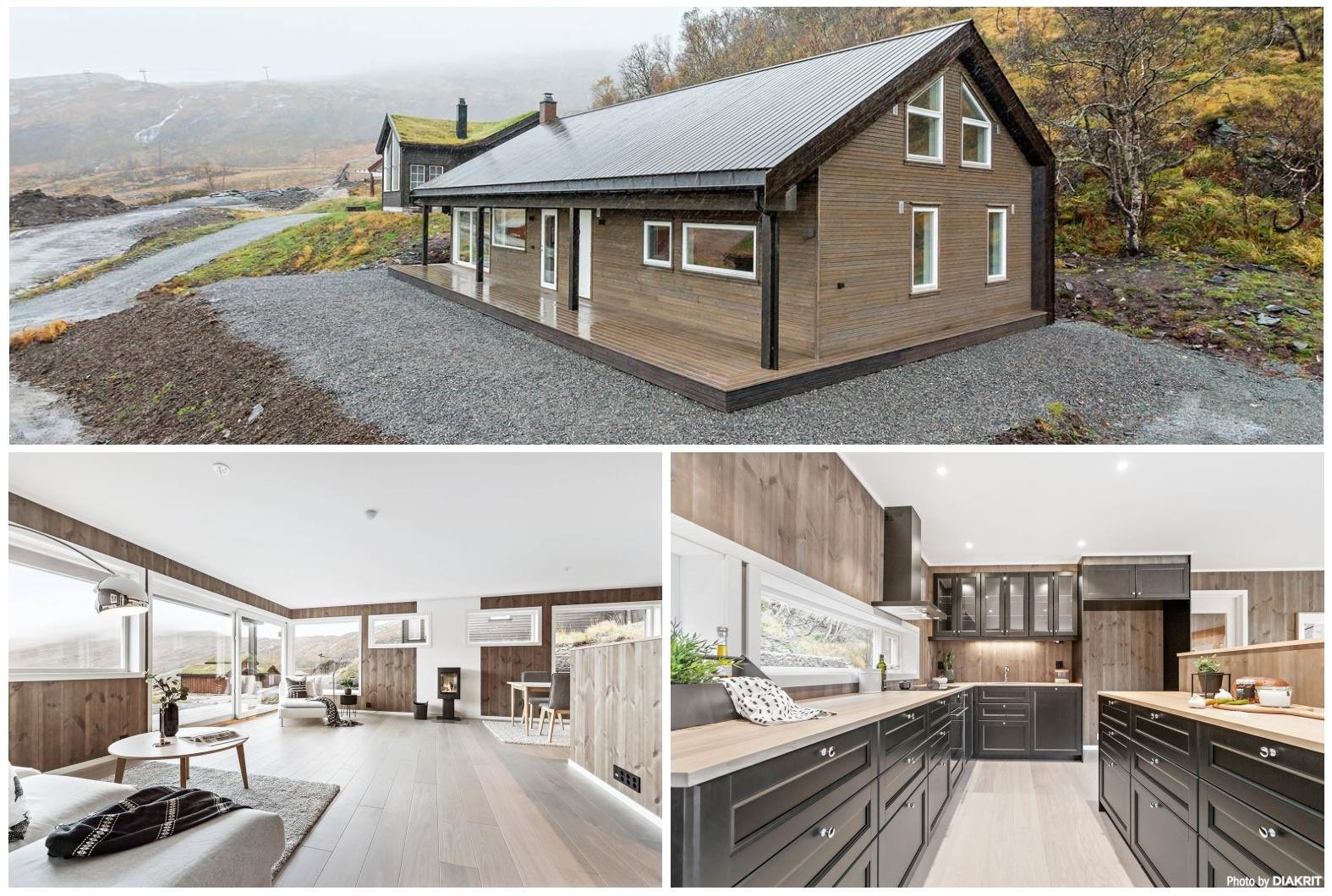 Velkommen til en vakker, nyoppført hytte i Eikedalen Panorama. Ski in - ski out! Galleribilde