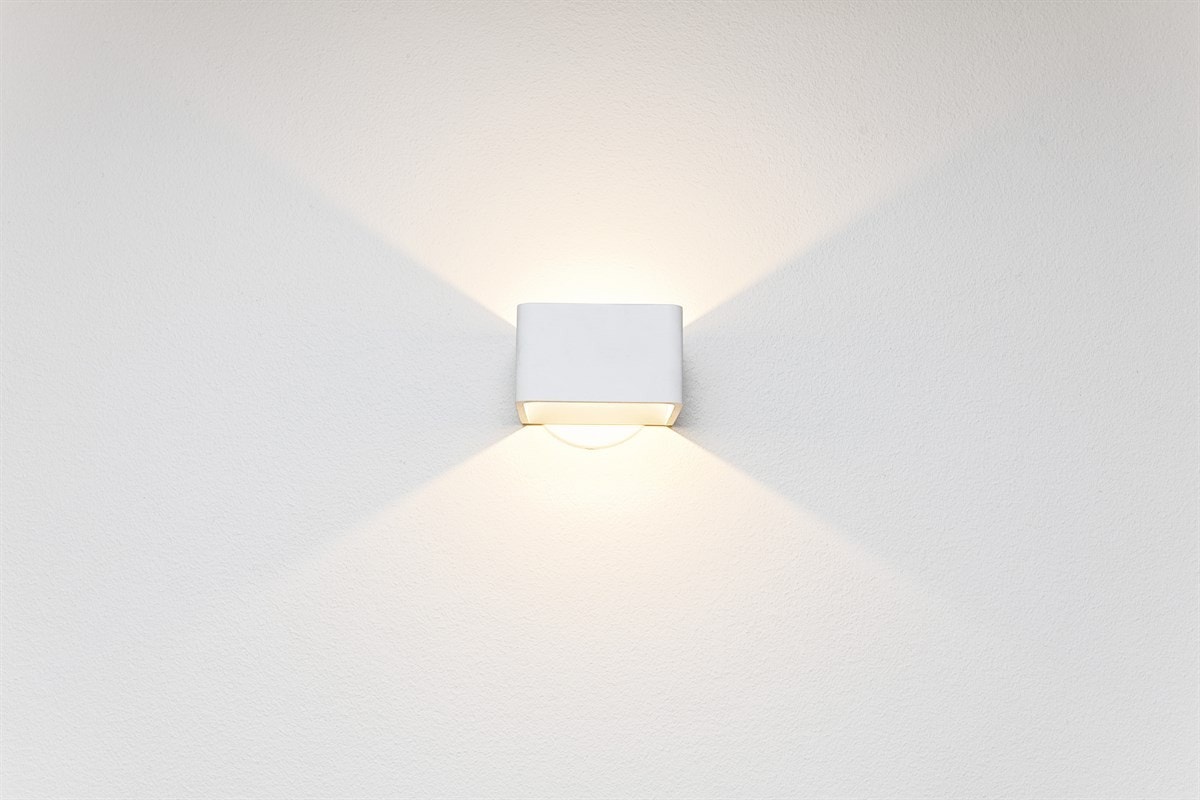 Vegghengt belysning skaper en flott atmosfære Galleribilde