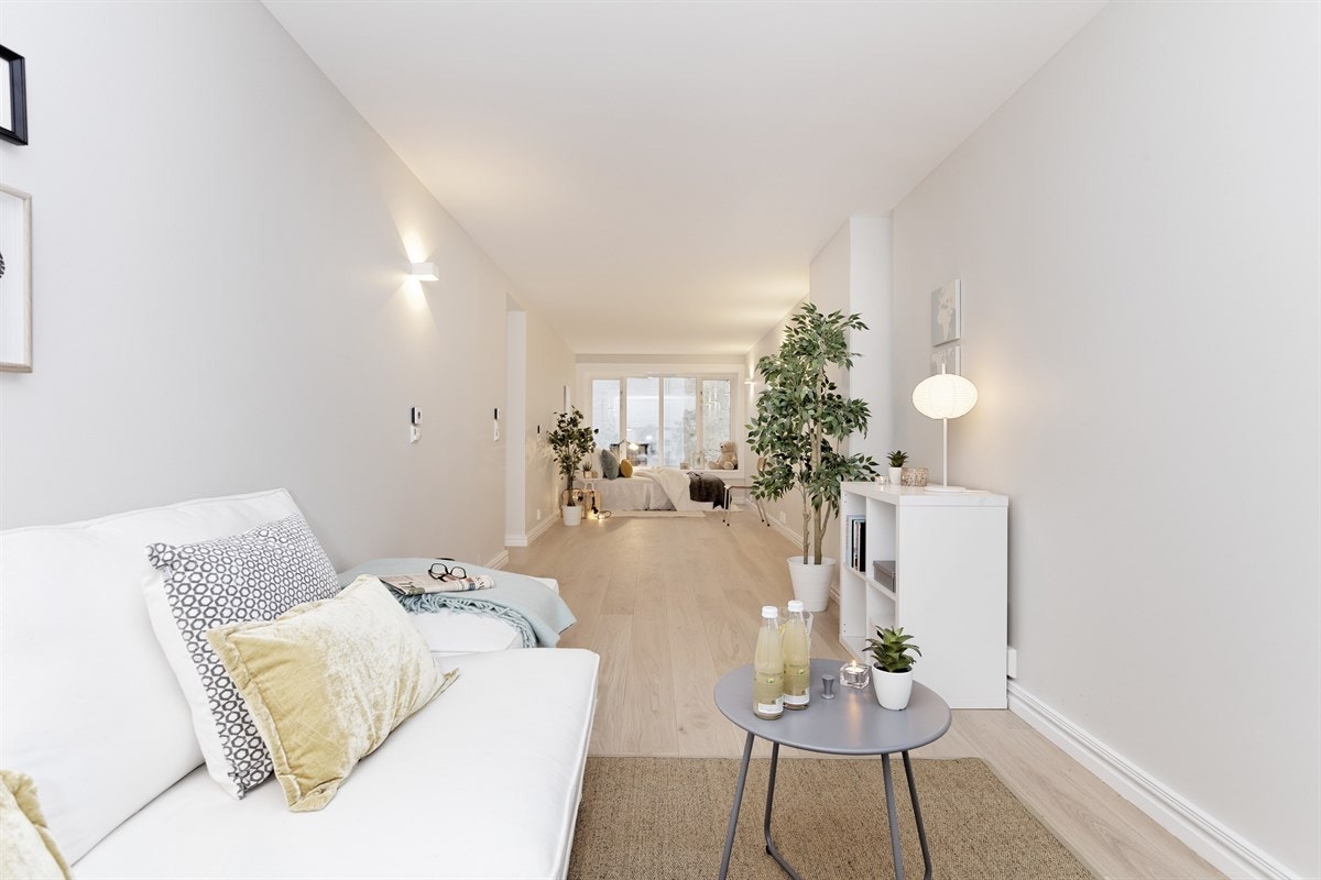 Rommet er gjennomgående Galleribilde