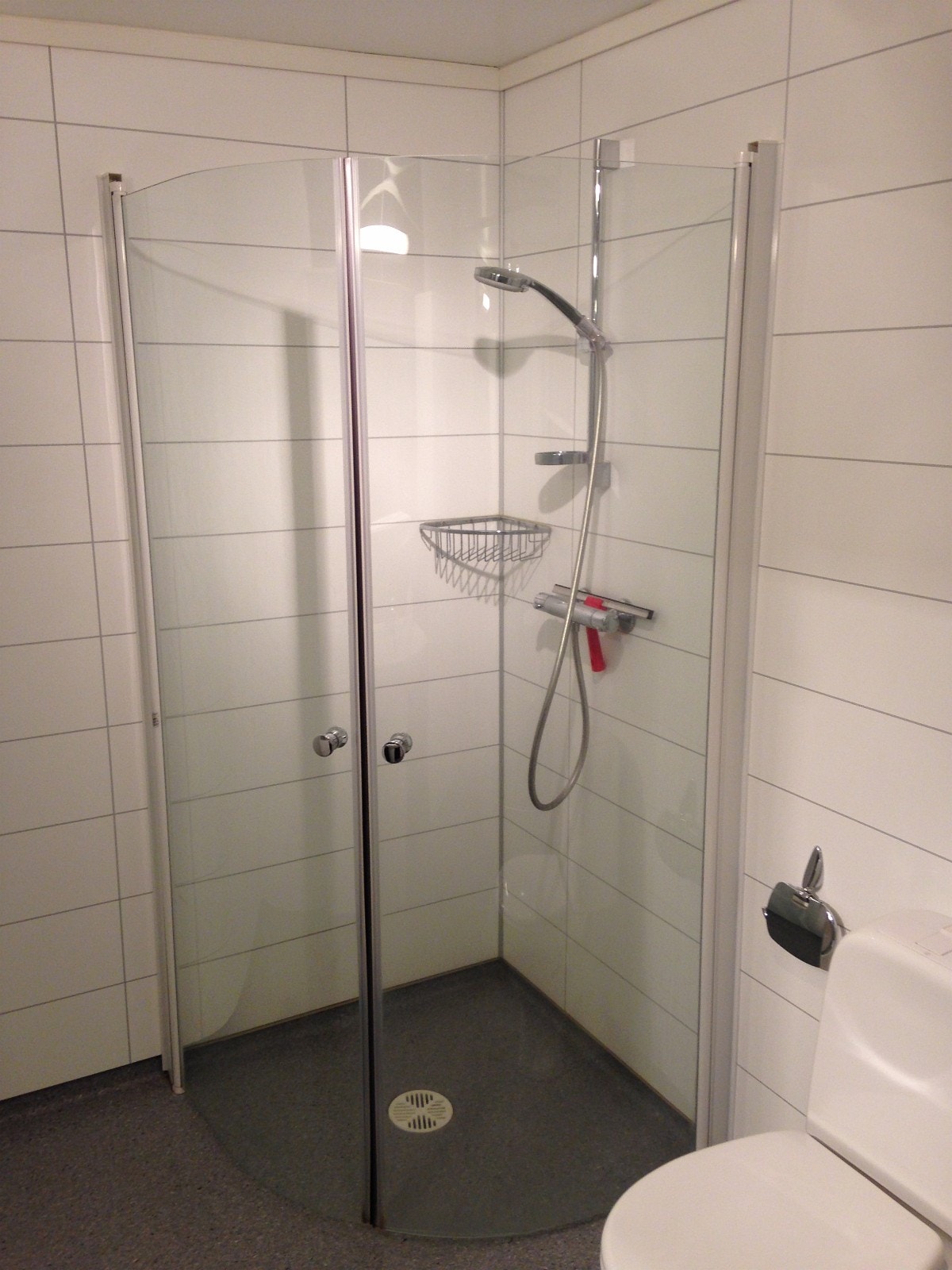 Dusjhjørne på bad Galleribilde