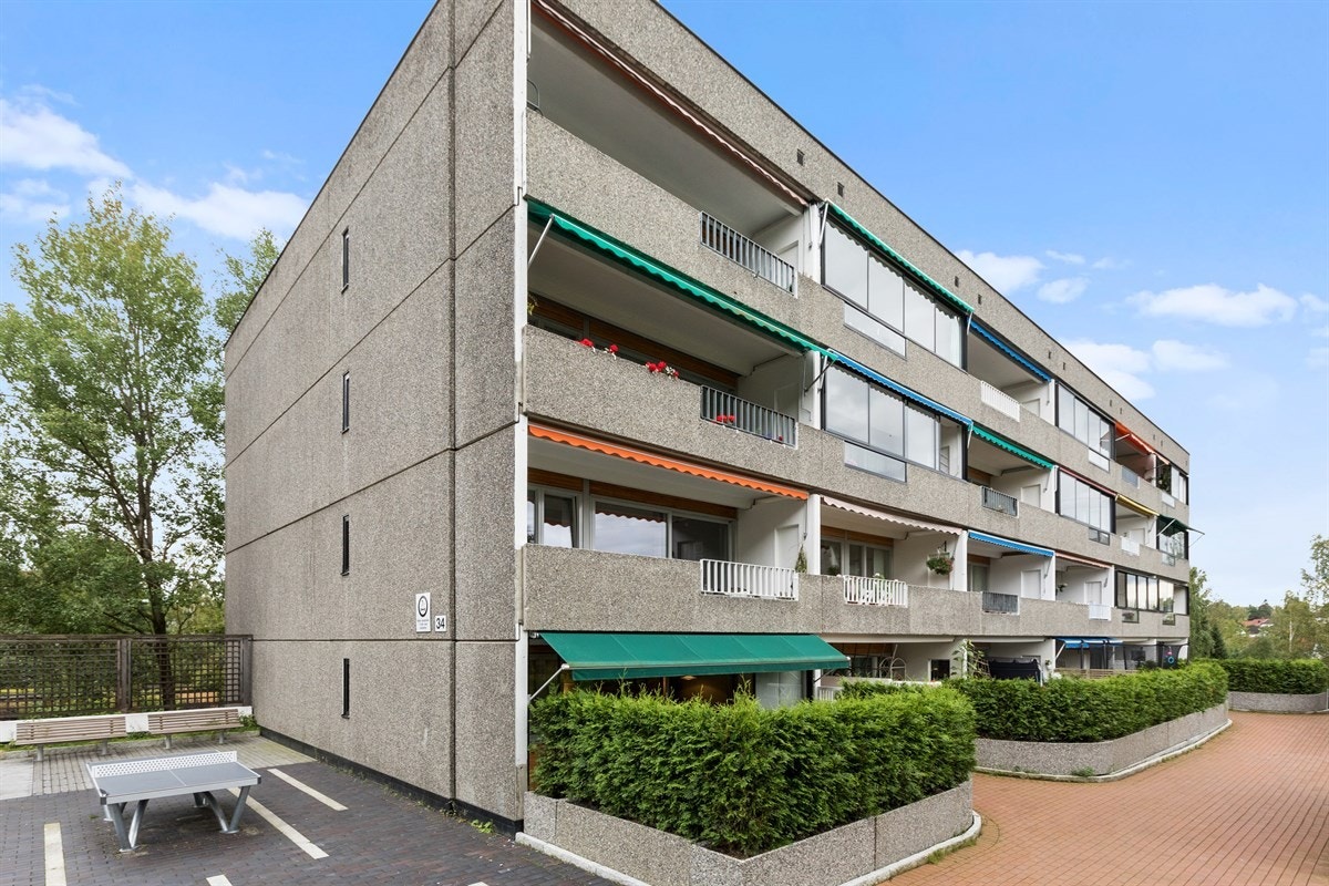 Leiligheten ligger på toppen i 4.etasje Galleribilde