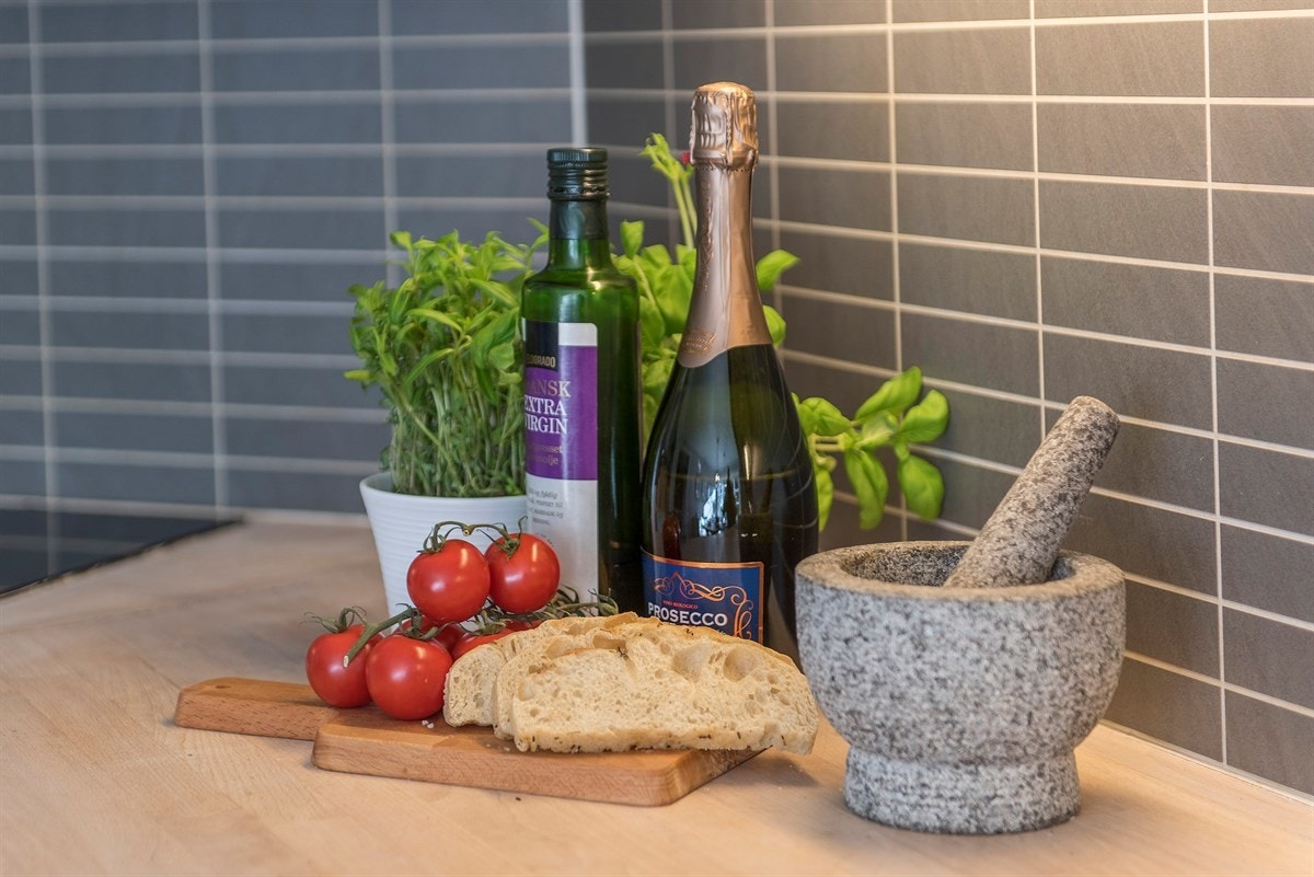 Detalj kjøkken. Galleribilde