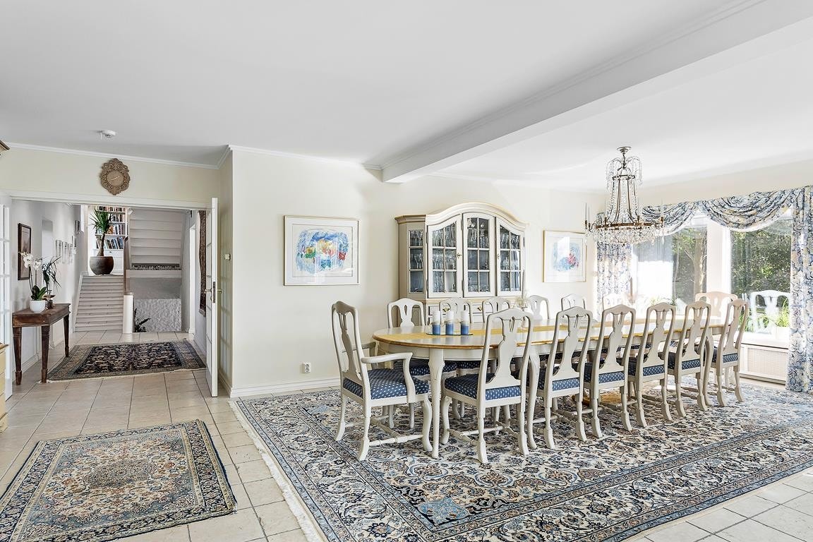 Boligen har et bruksareal på hele 490 kvm. Galleribilde