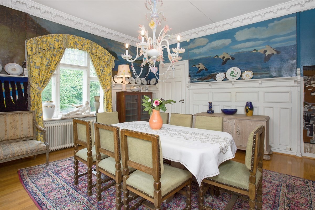 Spisestuen i 1. etg. Galleribilde