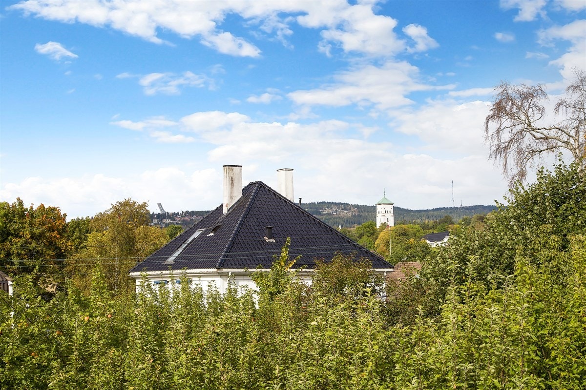 Utsikt fra balkong Galleribilde