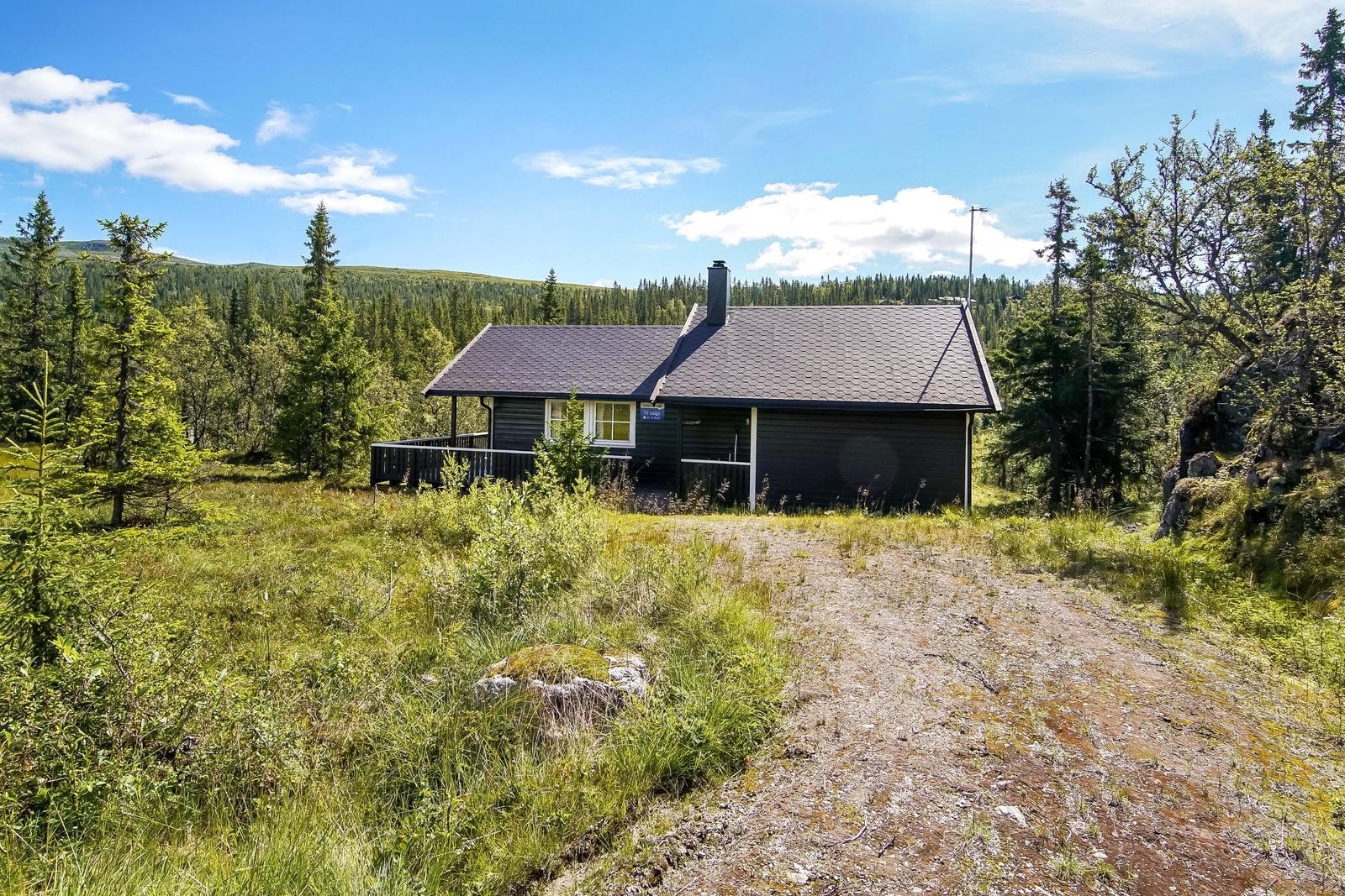 Området byr på flotte turmuligheter sommer og vinter Galleribilde