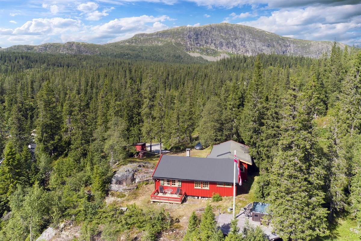 Dagligvarehandelen kan gjøres ved bl.a. Haglebu Feriesenter og Spar Eggedal. Galleribilde
