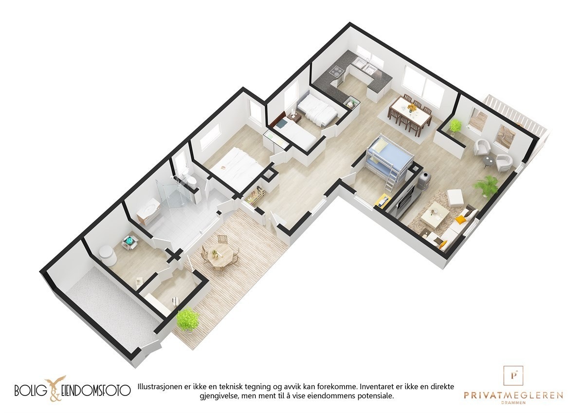 Plantegning. Galleribilde