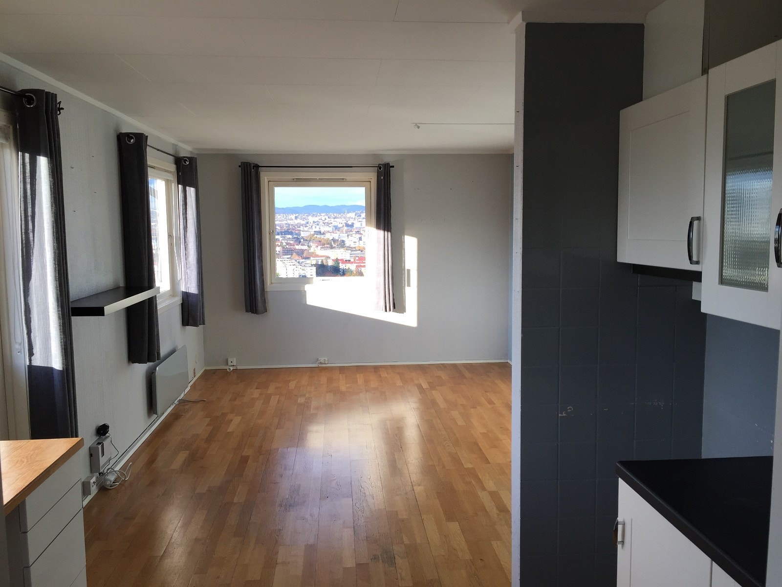 Stue. Bildet tatt fra kjøkken hjørne Galleribilde