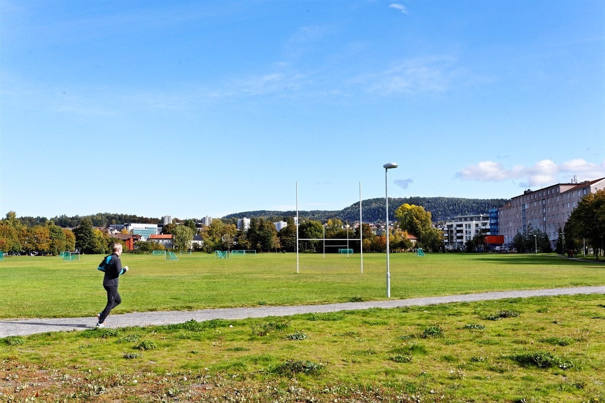 Voldsløkka idrettspark er et eldorado for den treningsglade. Galleribilde