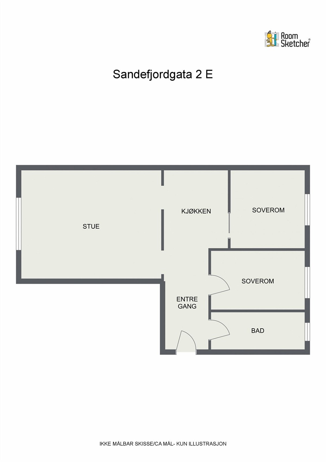 Plantegning. Galleribilde