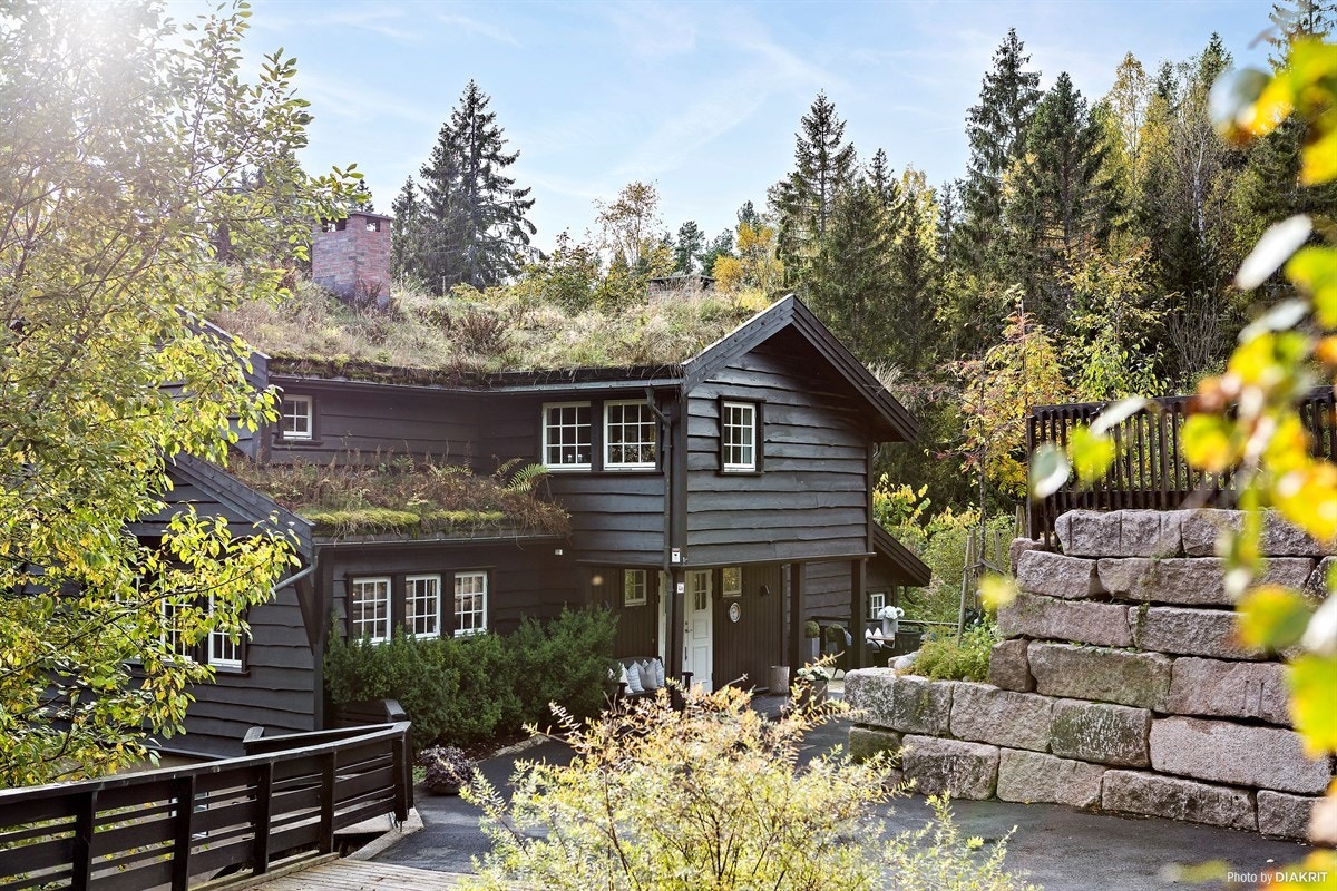 Velkommen til en boligdrøm på Vettakollen - en unik og innholdsrik enebolig i Vettaliveien 4 H Galleribilde