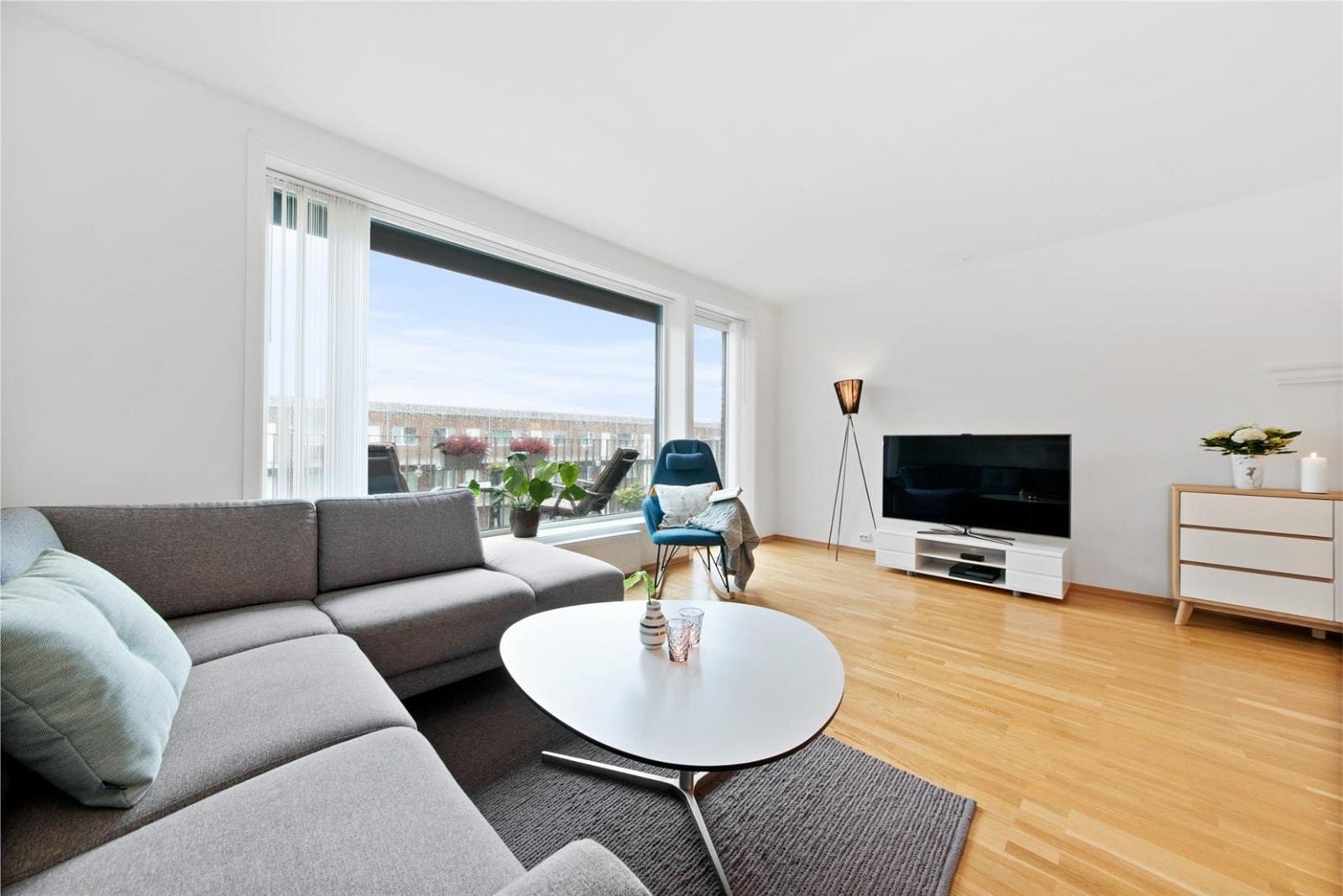 Arealeffektiv planløsning. Galleribilde
