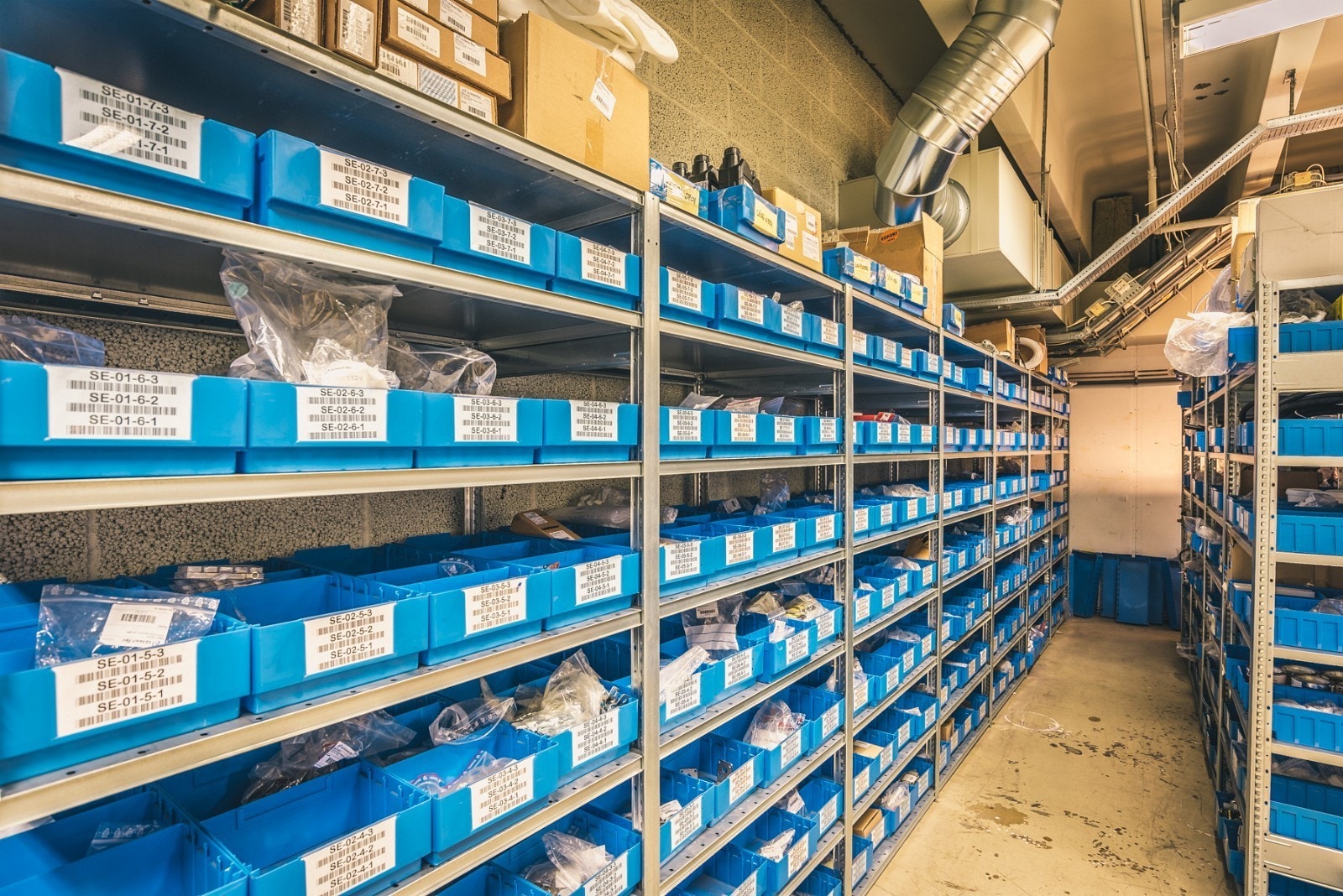 Fleksible lager-løsninger Galleribilde