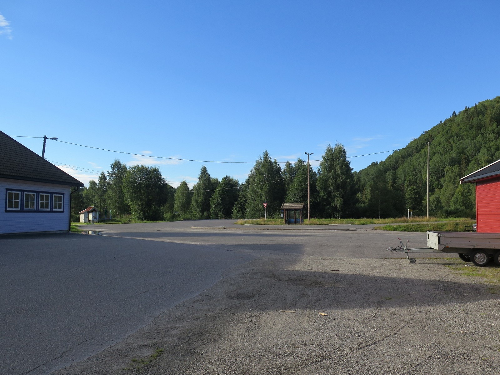 Innkjøring fra fylkesvei 415 Galleribilde