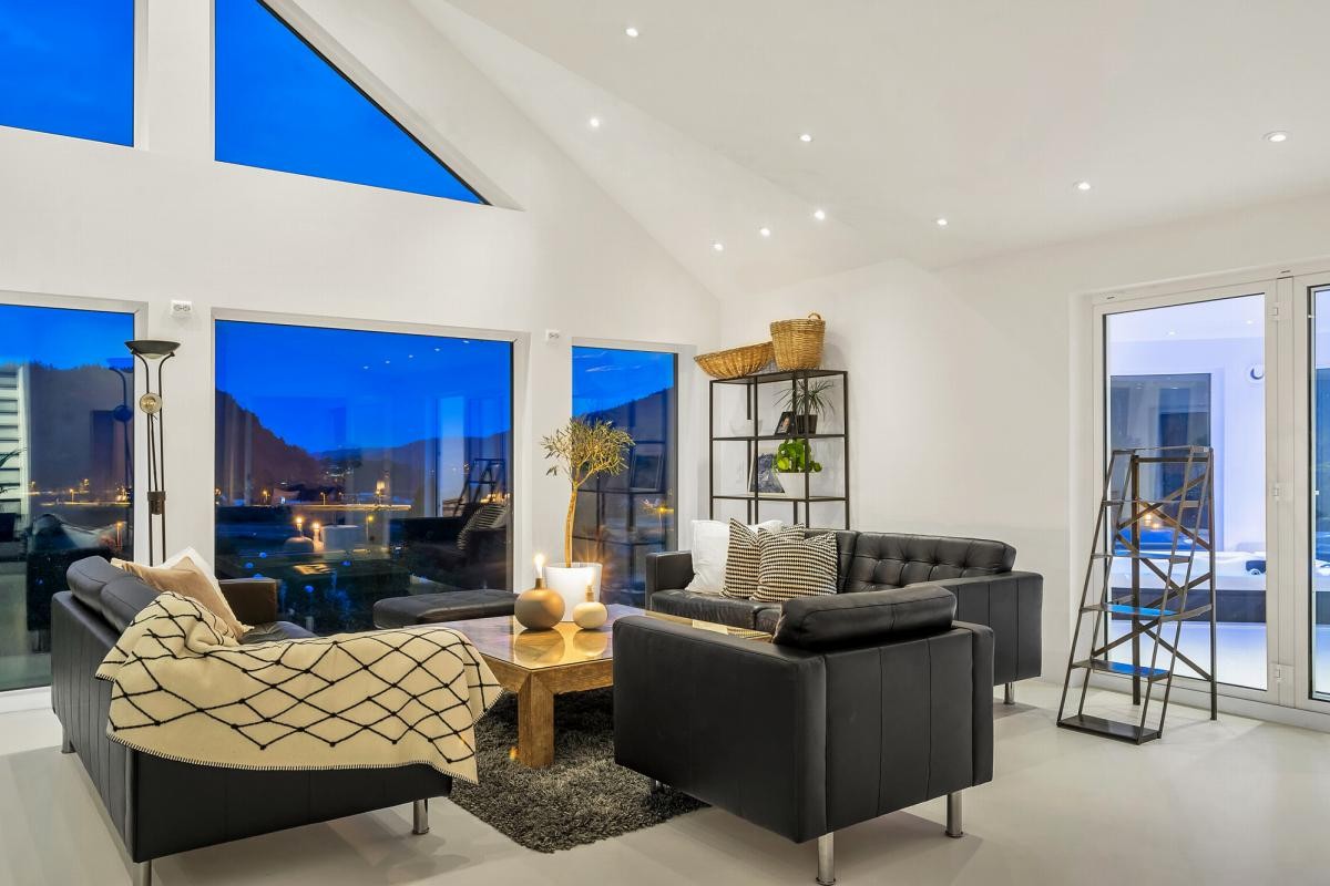 Stue - kveld Galleribilde